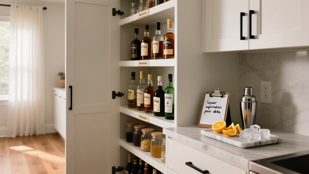 Home Bar Cabinet Inventory Reset: Tracking Liquor Expirat...