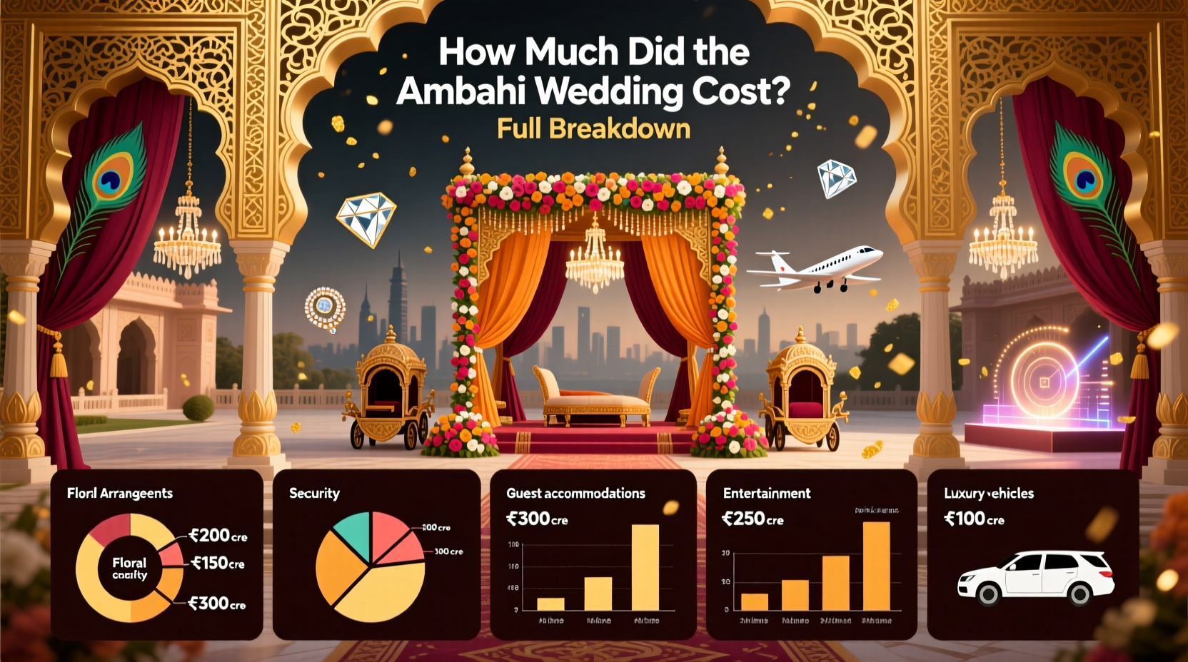 how much did ambani wedding cost