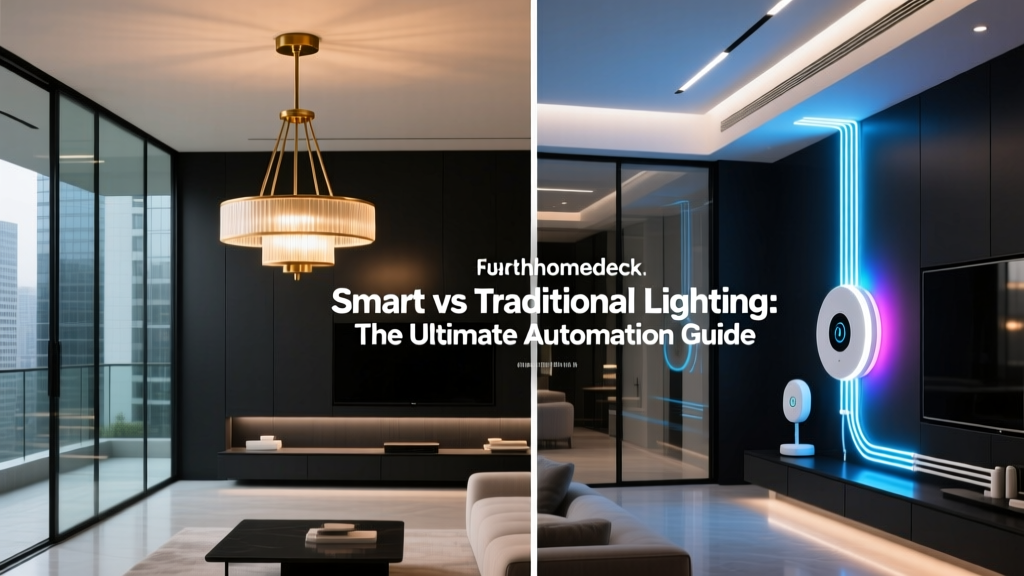 Smart vs Traditional Lighting: The Ultimate Automation Guide