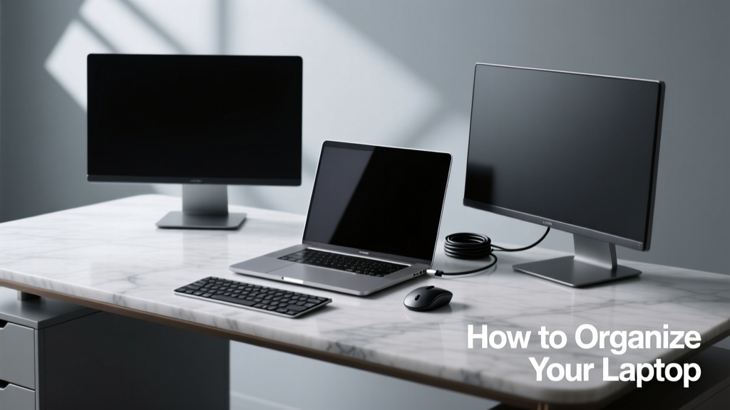 How To Organize Your Laptop: A Practical, Space-Smart System