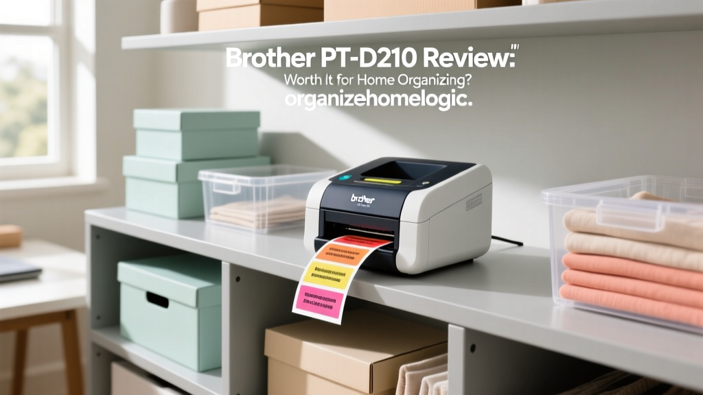 Brother PT-D210 Review: Worth It for Home Organizing?