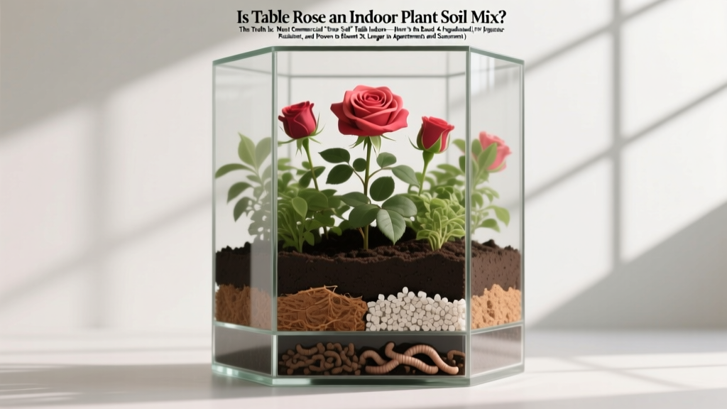Rose Soil for Indoors: 4-Ingredient DIY Mix (2026)