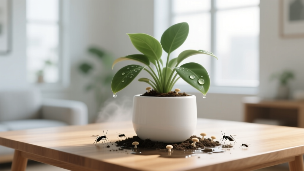 Small Why Indoor Plants Getting Small Mosquitoes