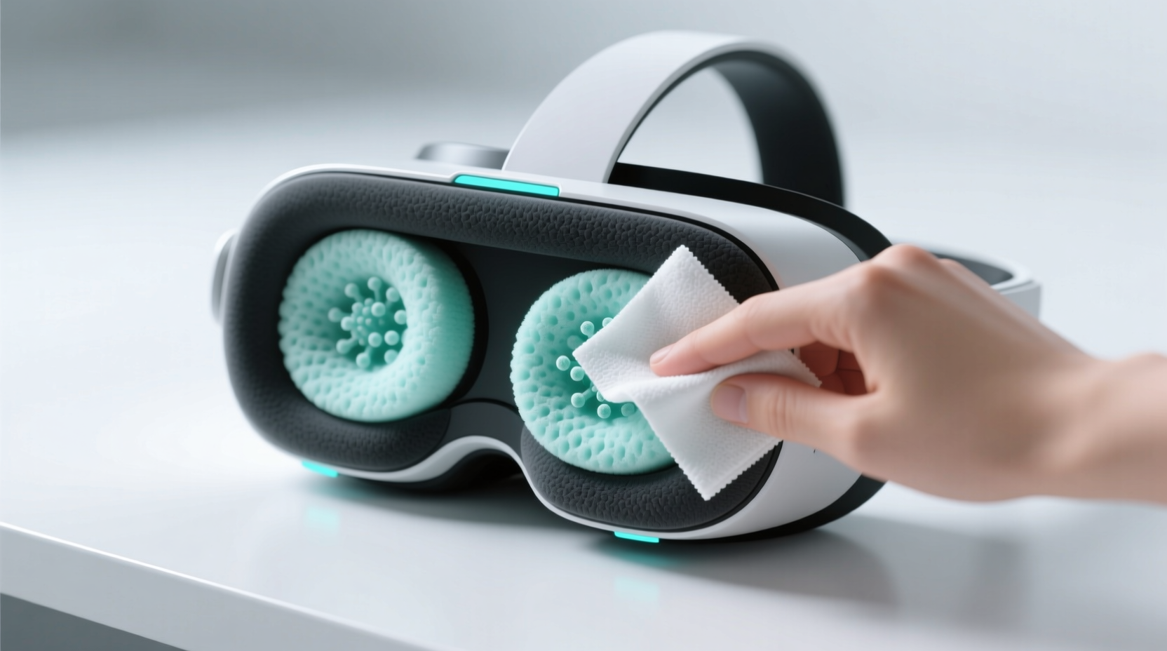 how to clean vr face cushions safely