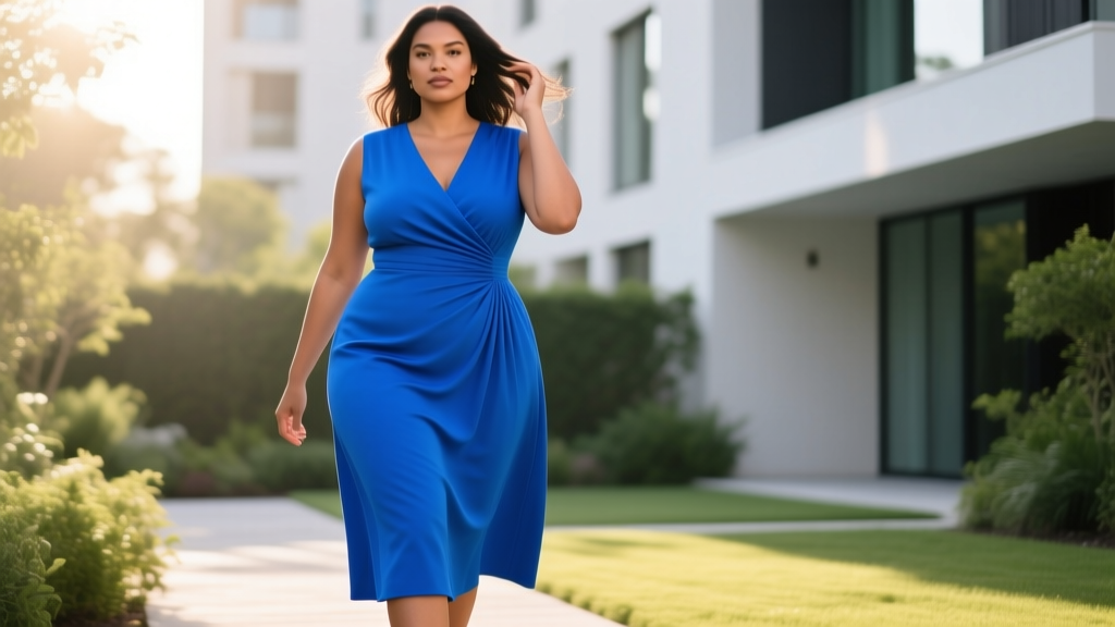 Midi Dresses for Apple Shapes: Style Smart, Not Small