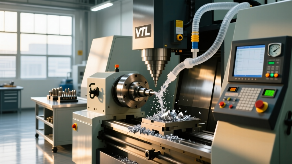 VTL CNC Machine Maintenance for Aluminum Machining Operations