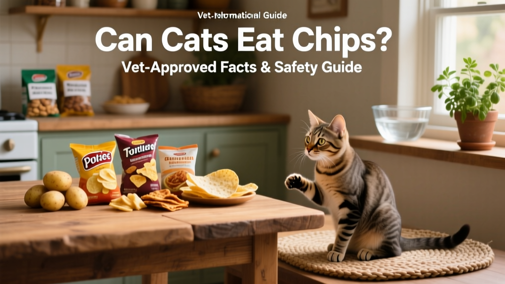 Can Cats Eat Chips? Vet-Reviewed Facts & Safety Guide