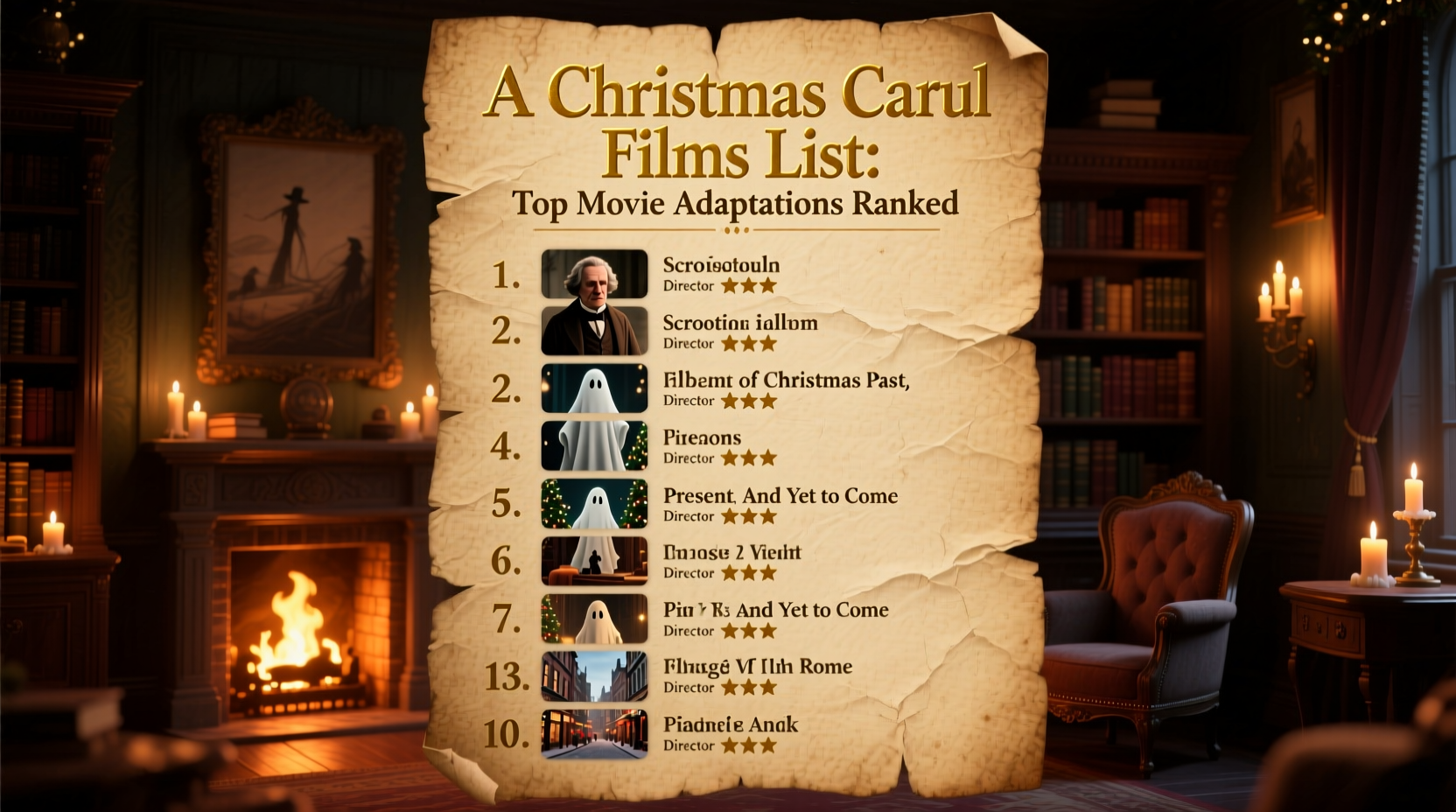 a christmas carol films list