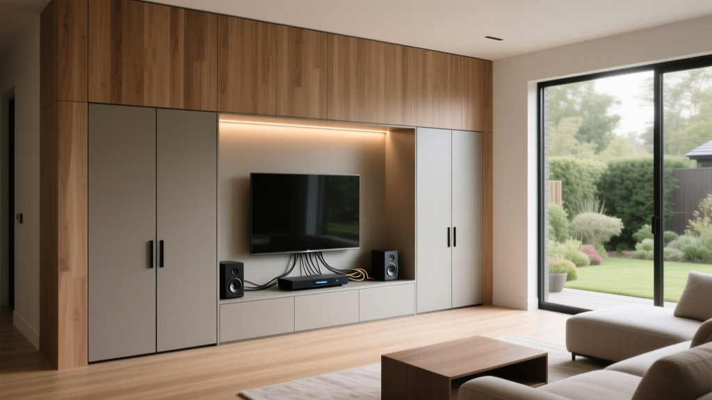 Living Room Entertainment Center Hideaway Ideas (2026)