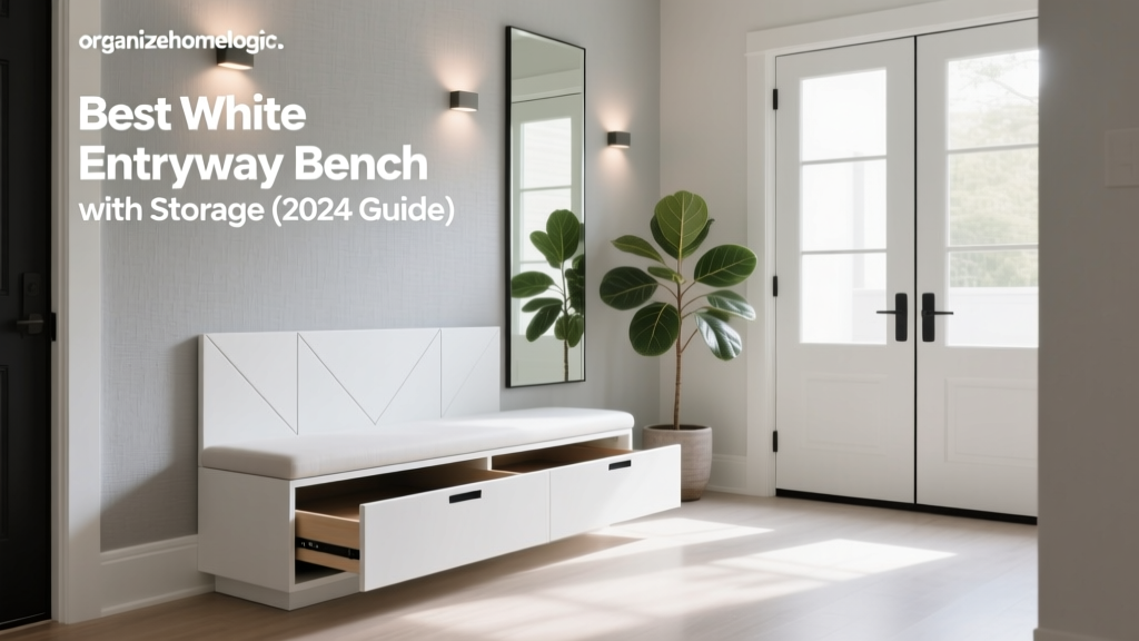 Best White Entryway Bench with Storage (2024 Guide)