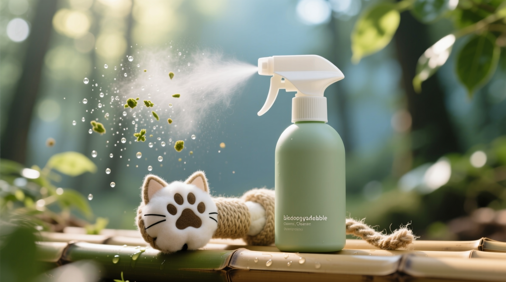 compostable cat toy cleaner vs chamomile soak