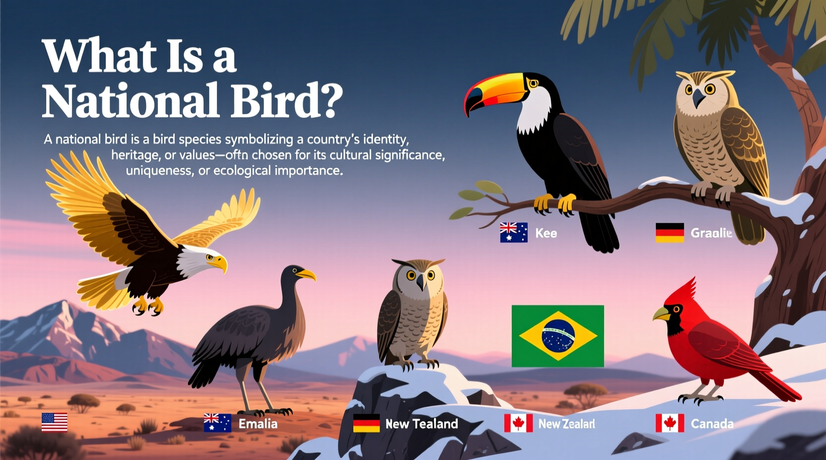 what is a national bird