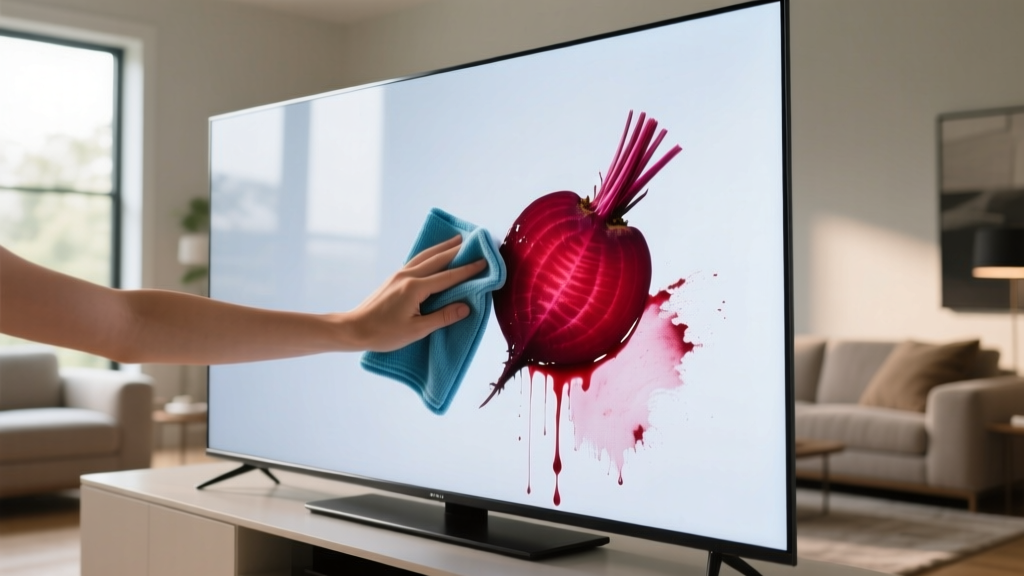 Tested: How To Get Beet Juice Out Of TV Screen Fast