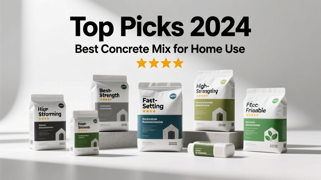 Best Concrete Mix for Home Use: Top Picks & Buying Guide
