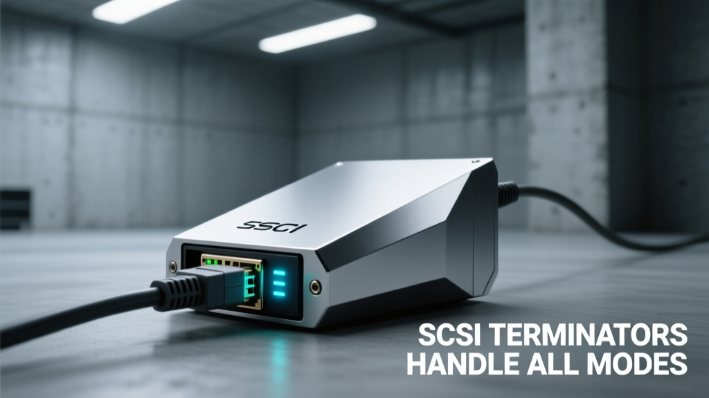 SCSI Terminators Handle All Modes: Electrical Integrity Across Fast, Ultra, and LVD Bus Architectures