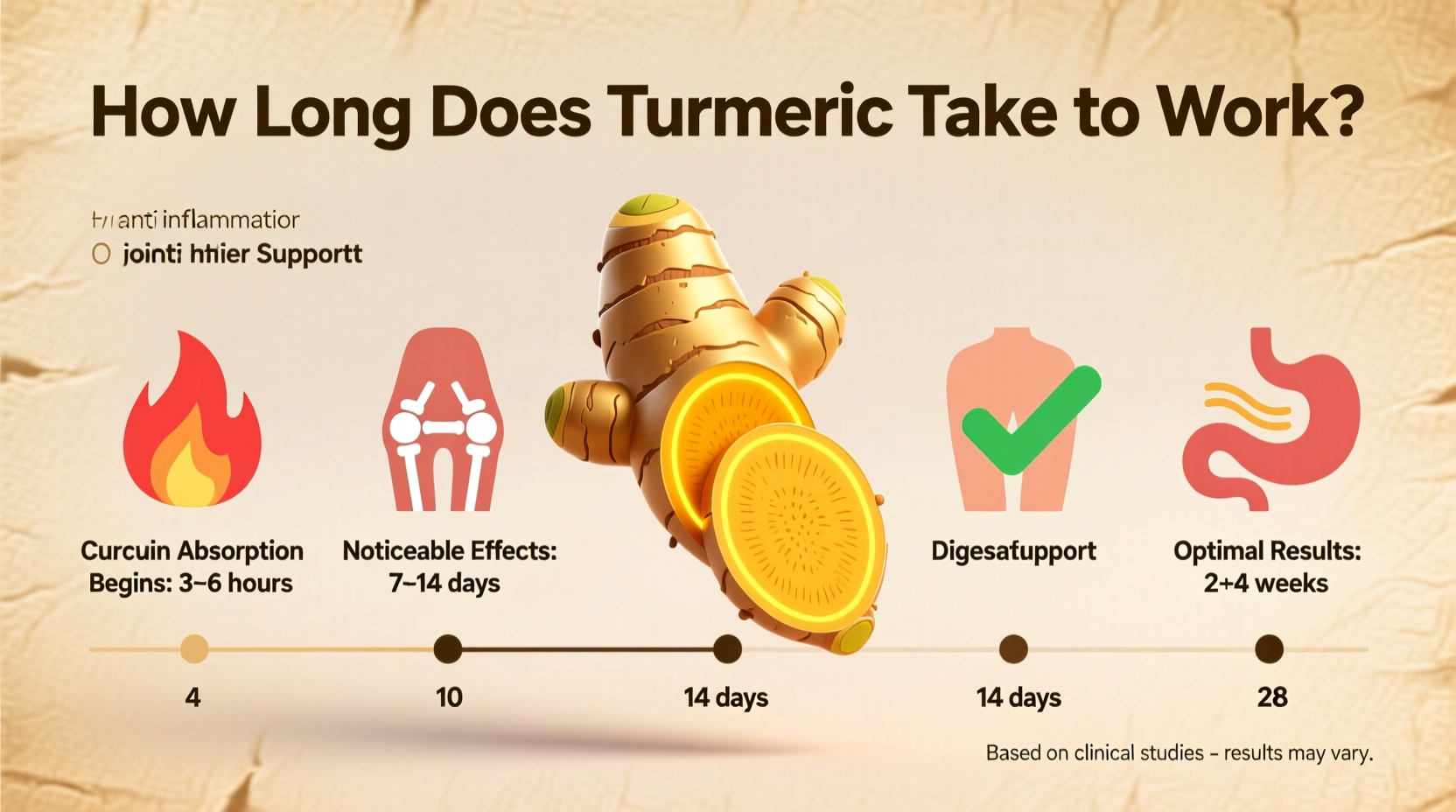 Wie lange dauert es, bis Kurkuma wirkt? Wissenschaftliche Fakten