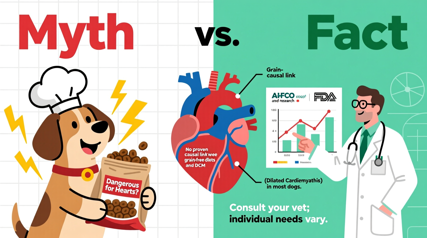 grain free dog food myths is it actually dangerous for your pets heart