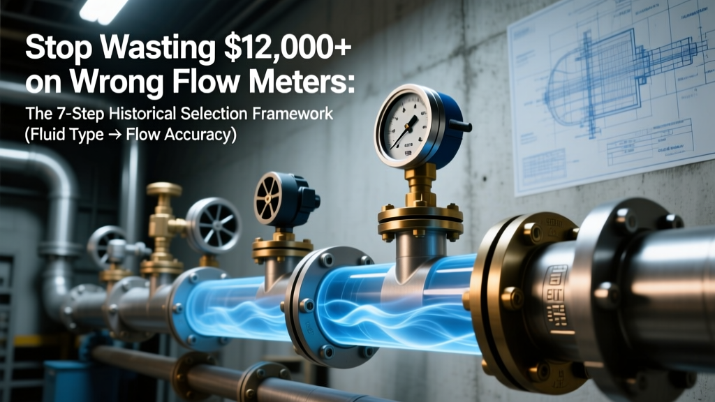 Flow Meter Selection: 7-Step Framework Used by NASA, BASF,