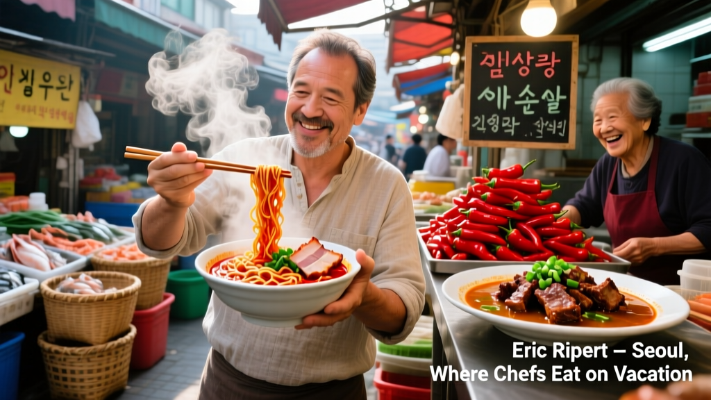 Eric Ripert on Seoul: Where Chefs Eat on Vacation — A Culinary Insider’s Itinerary
