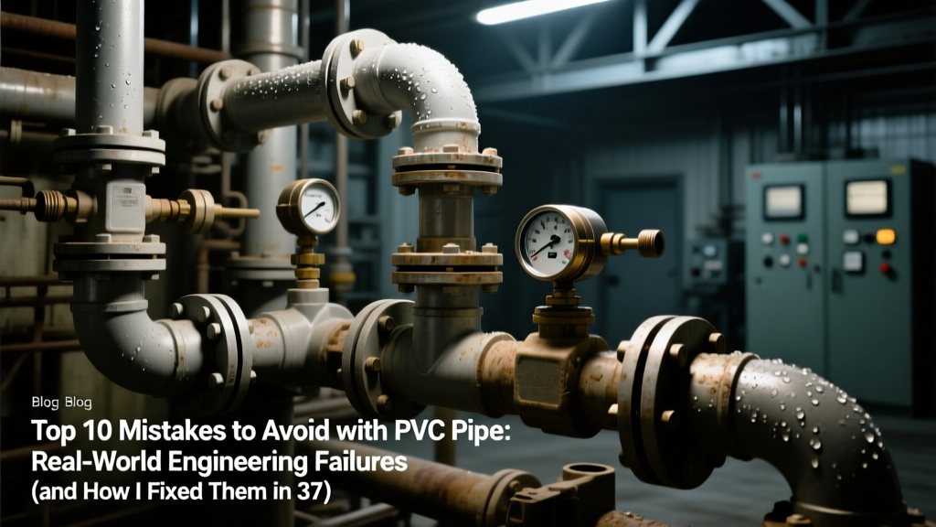 Top 10 PVC Pipe Mistakes: Fix Before $28K+ Rework