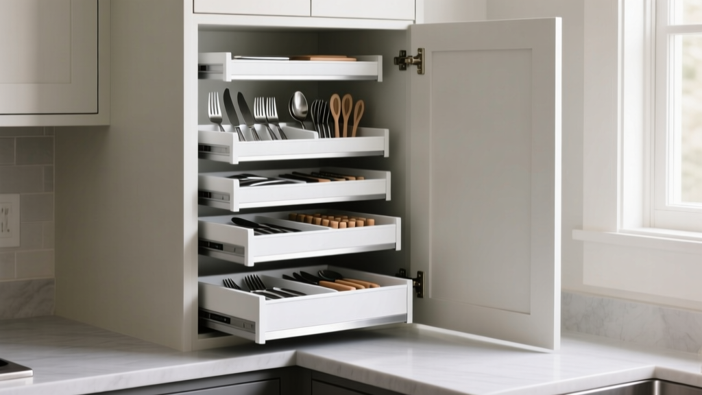 Best Tall Drawer Organizers for Standard Kitchen Cabinets