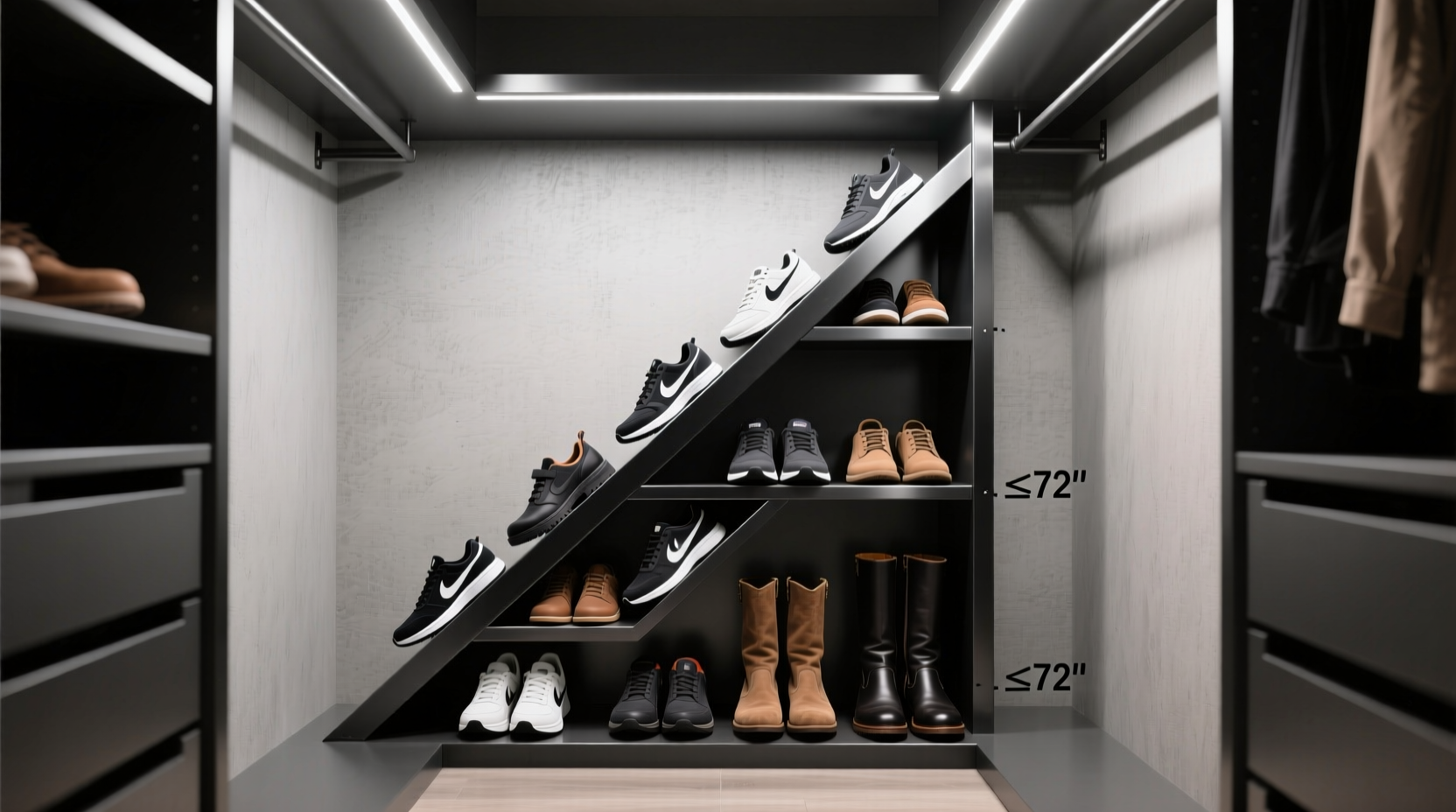 angled tier shoe rack worth it