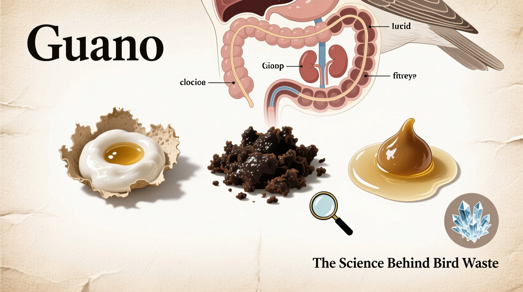 what is bird poop called