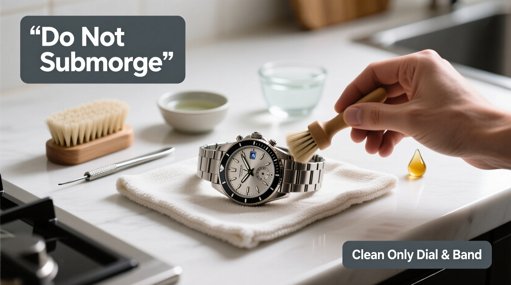 how to safely clean your mechanical watch at home without tools