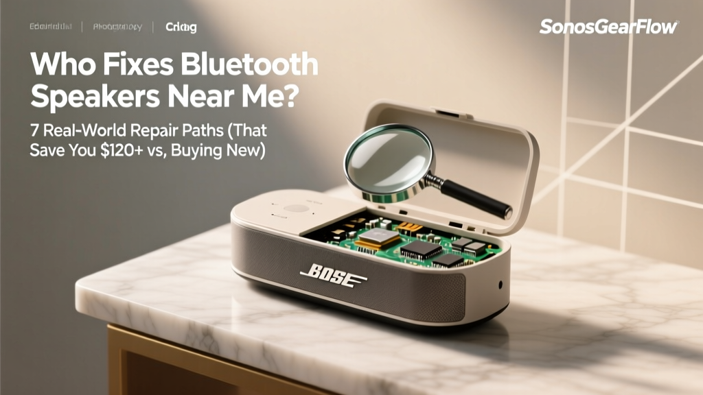 Who Fixes Bluetooth Speakers Near Me (2026)