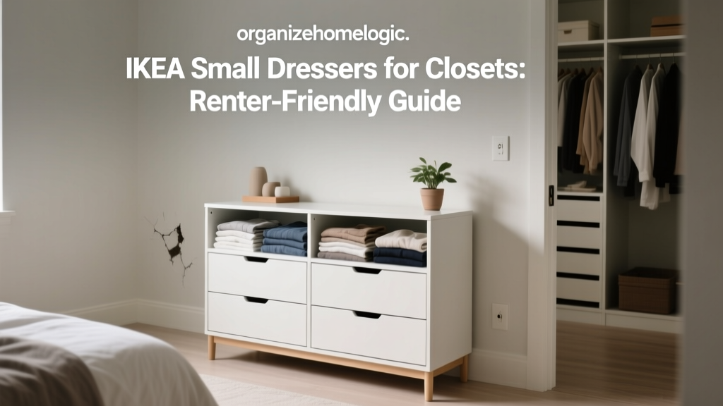 IKEA Small Dressers for Closets: Renter-Friendly Guide