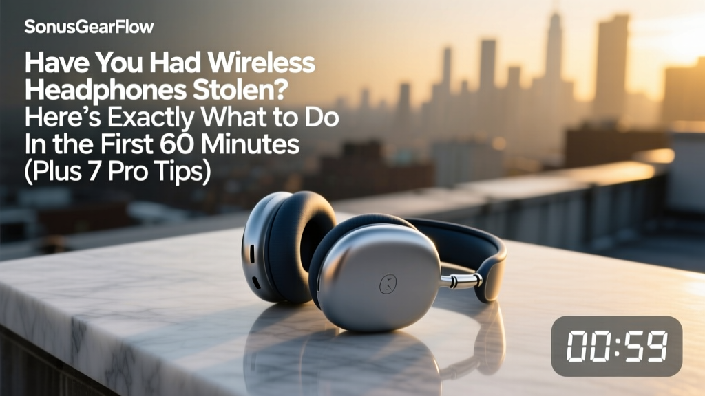 Wireless Headphones Stolen? Recovery & Prevention (2026)