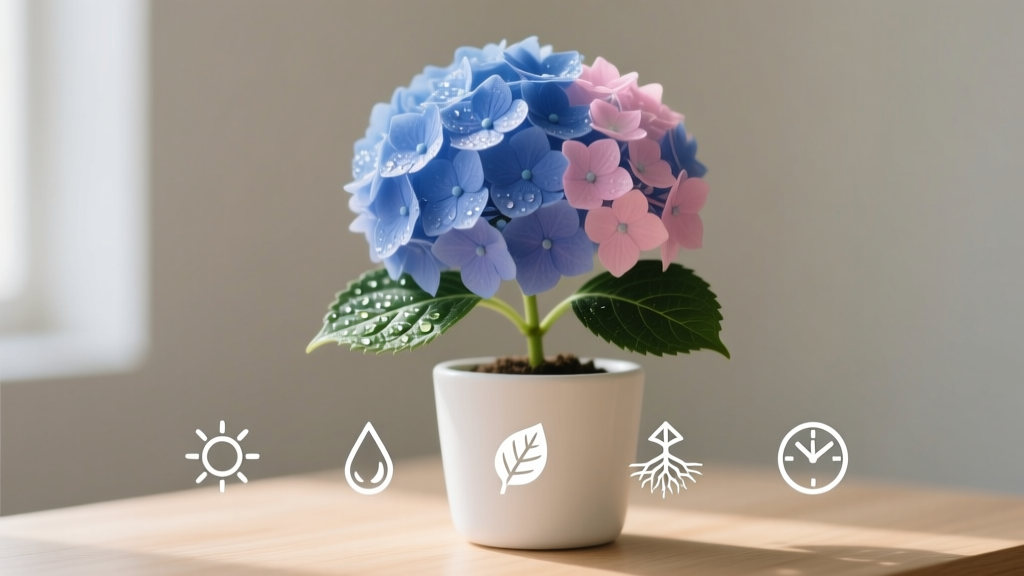 How to Grow Hydrangeas Indoors (2026)