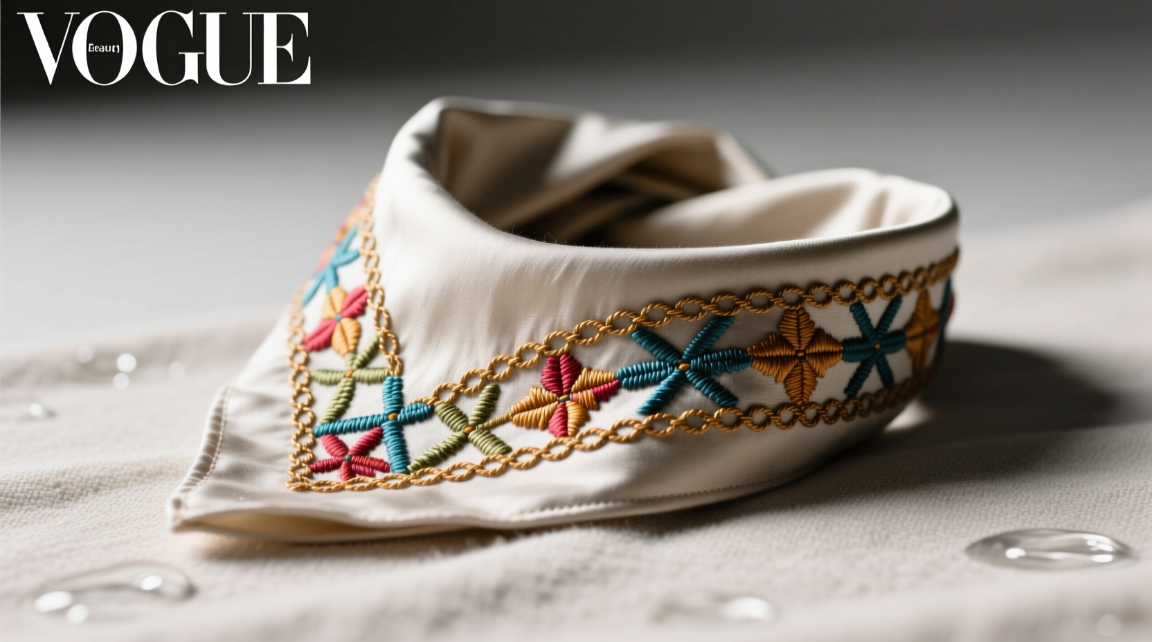 wash embroidered dog bandanas safely