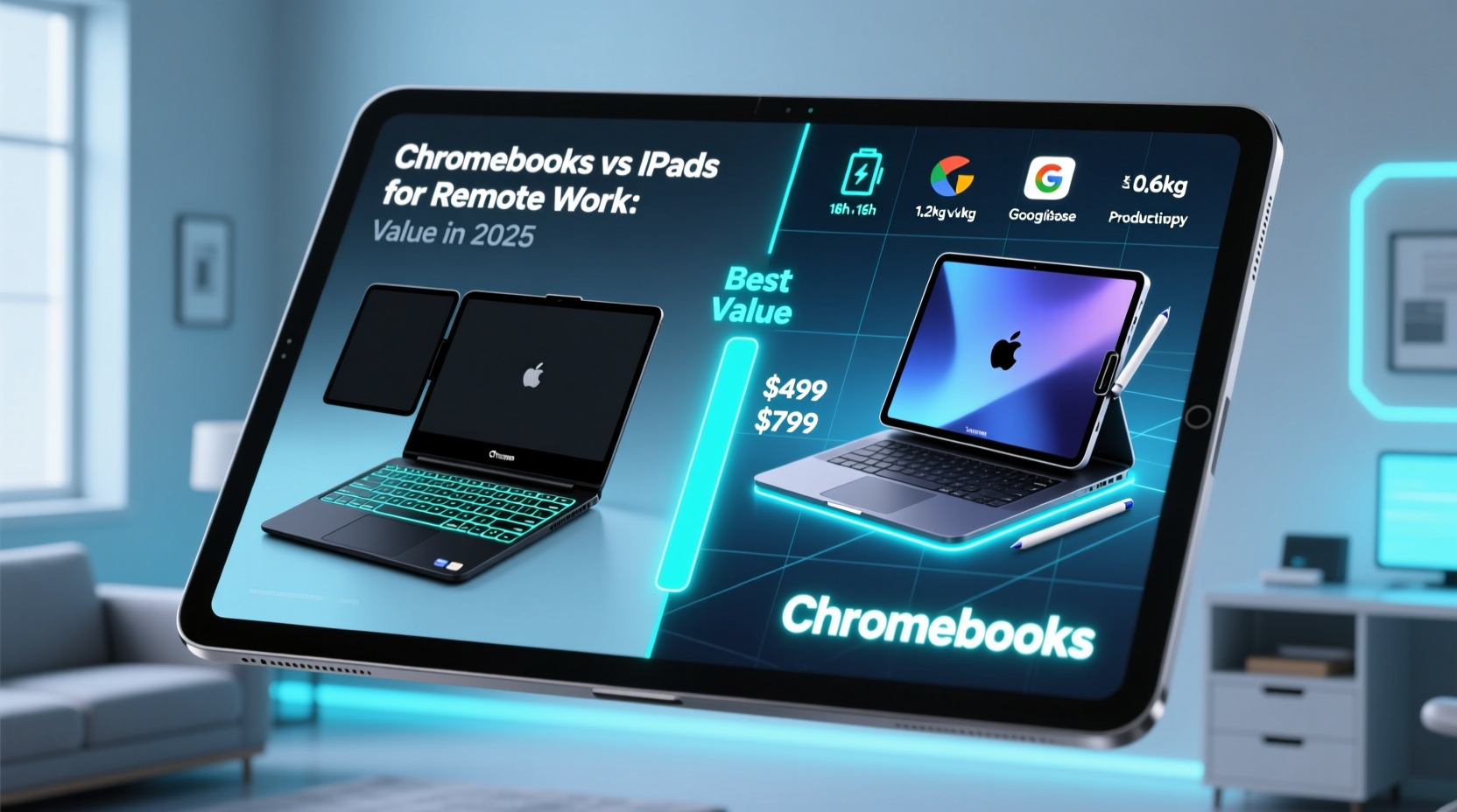 chromebooks vs ipads for remote work which offers better value in 2025
