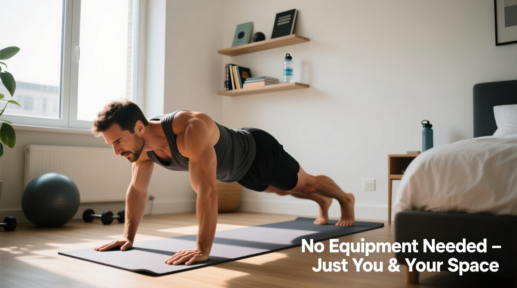 how to build a home workout routine without any gym equipment