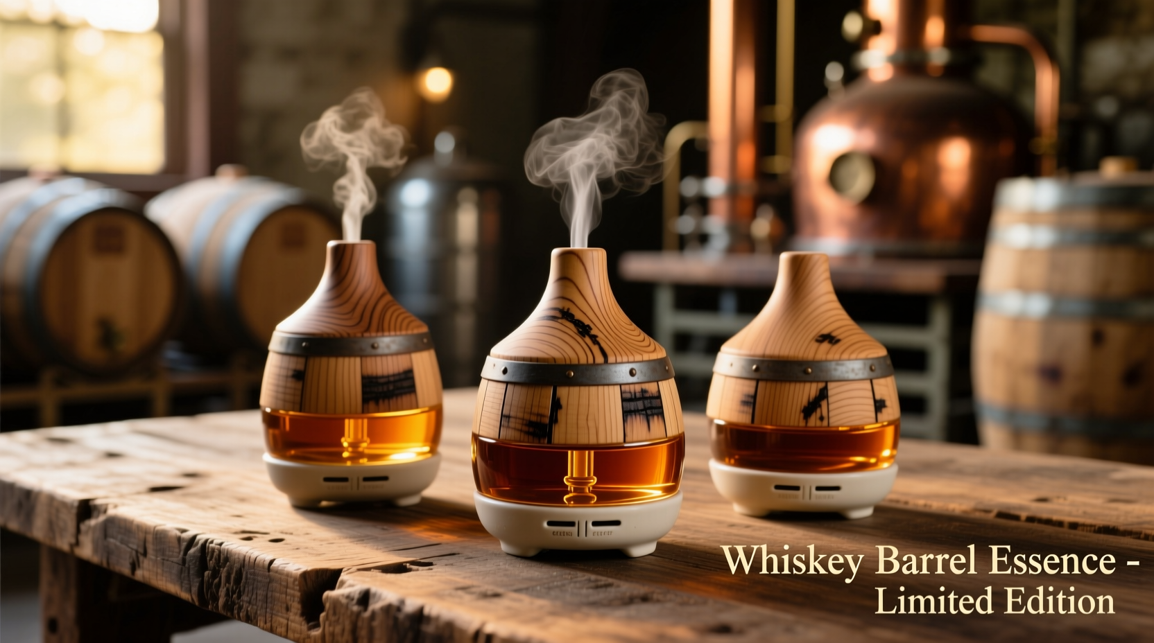 Aromatherapy Diffusers With Whiskey Barrel Essential Oils Unique Finds, image size:1664x928