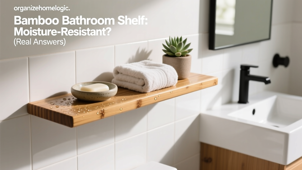 Bamboo Bathroom Shelf: Moisture-Resistant? (Real Answers)