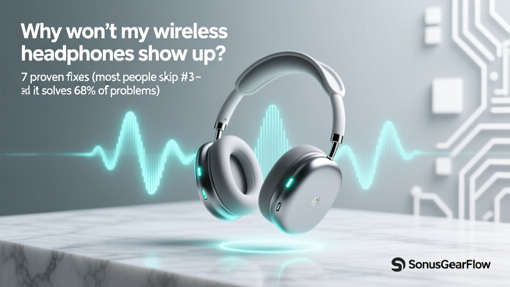 Why Won’t My Wireless Headphones Show Up? (2026)