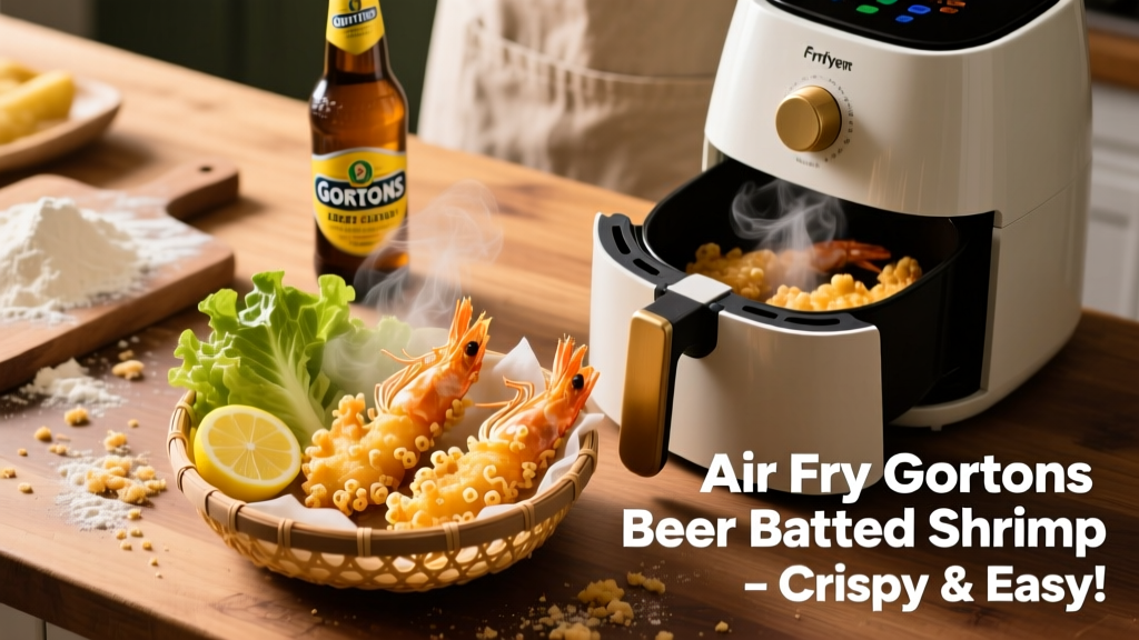 Air Fry Gorton's Beer Battered Shrimp: Crispy & Easy!