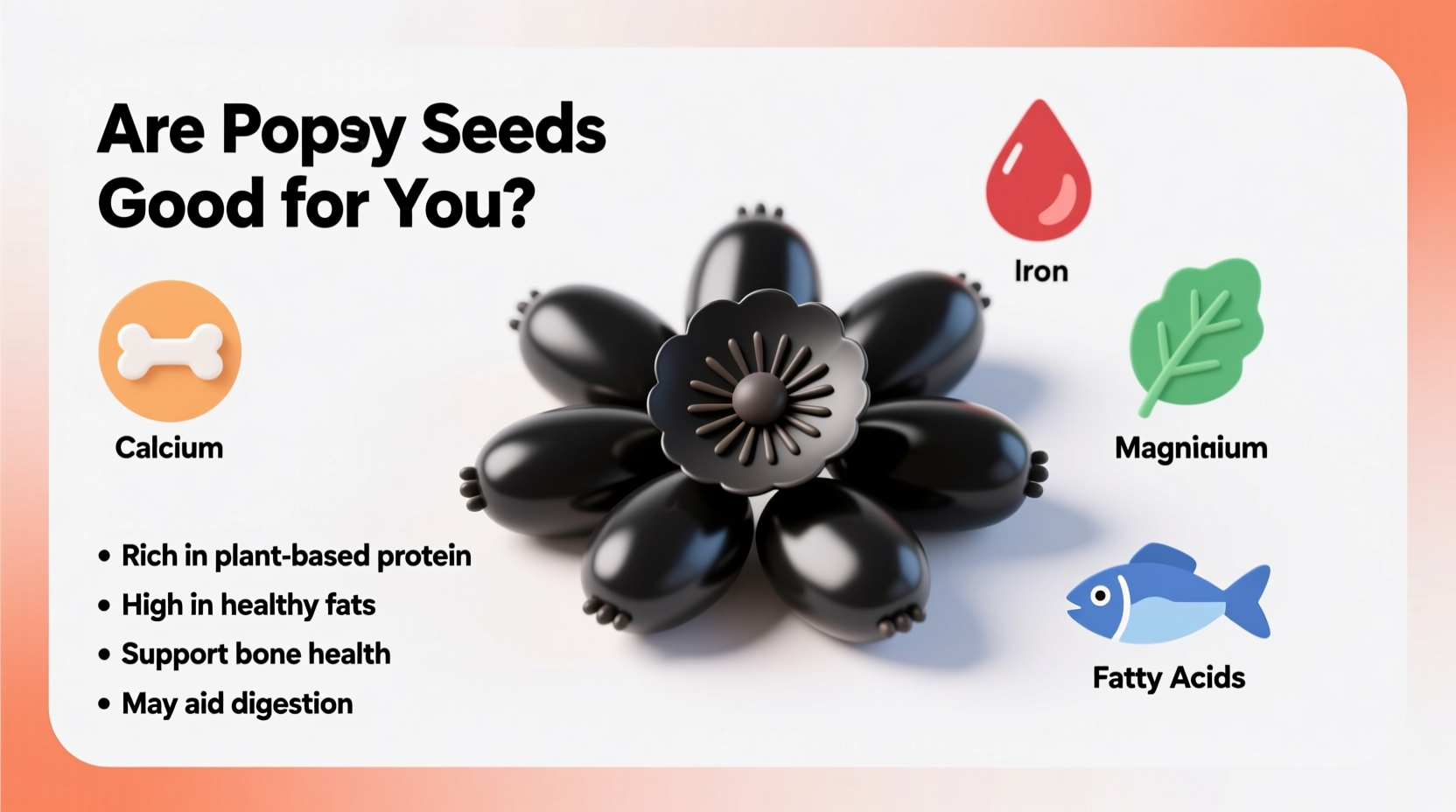 Poppy Seeds Benefits and Risks: What You Need to Know