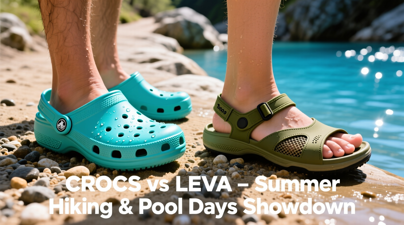 crocs vs teva sandals which one actually wins for summer hiking and pool days