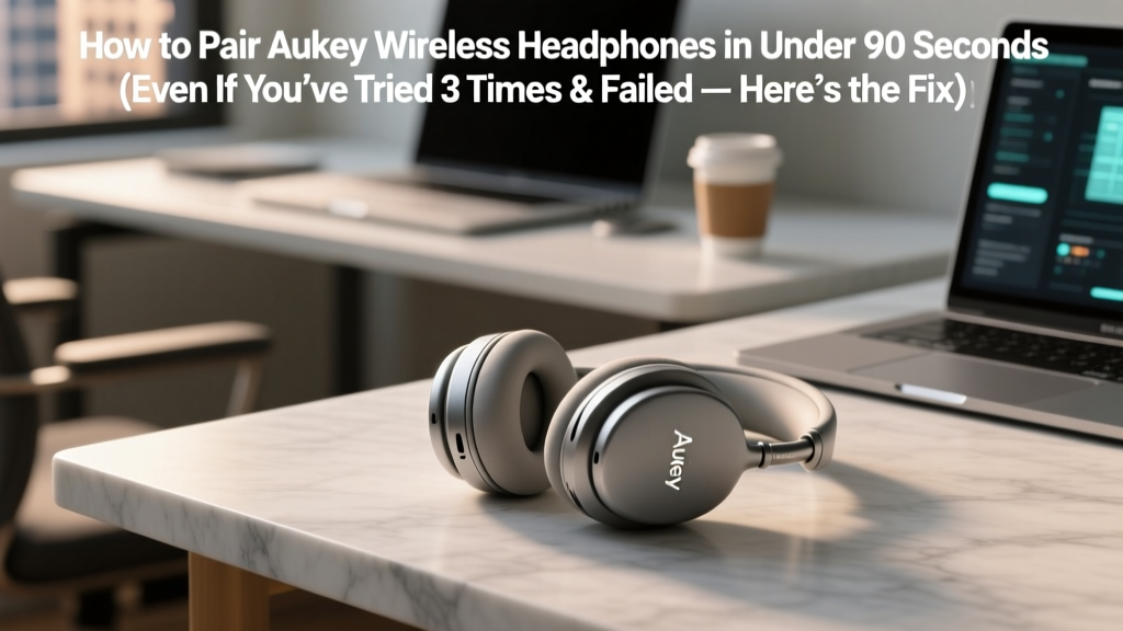 How To Pair Aukey Wireless Headphones (2026)