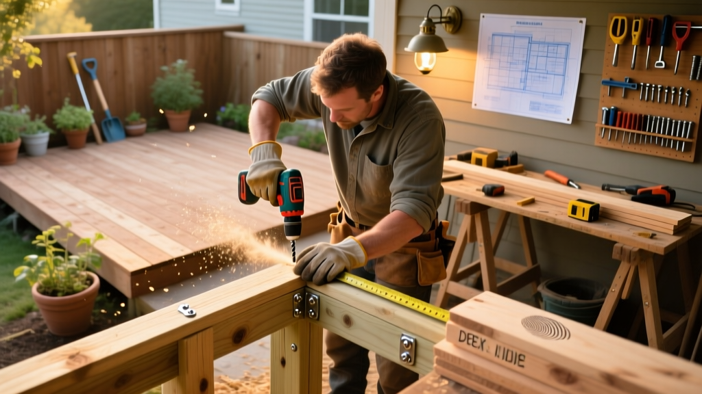 DIY Deck Building: Step-by-Step Backyard Project