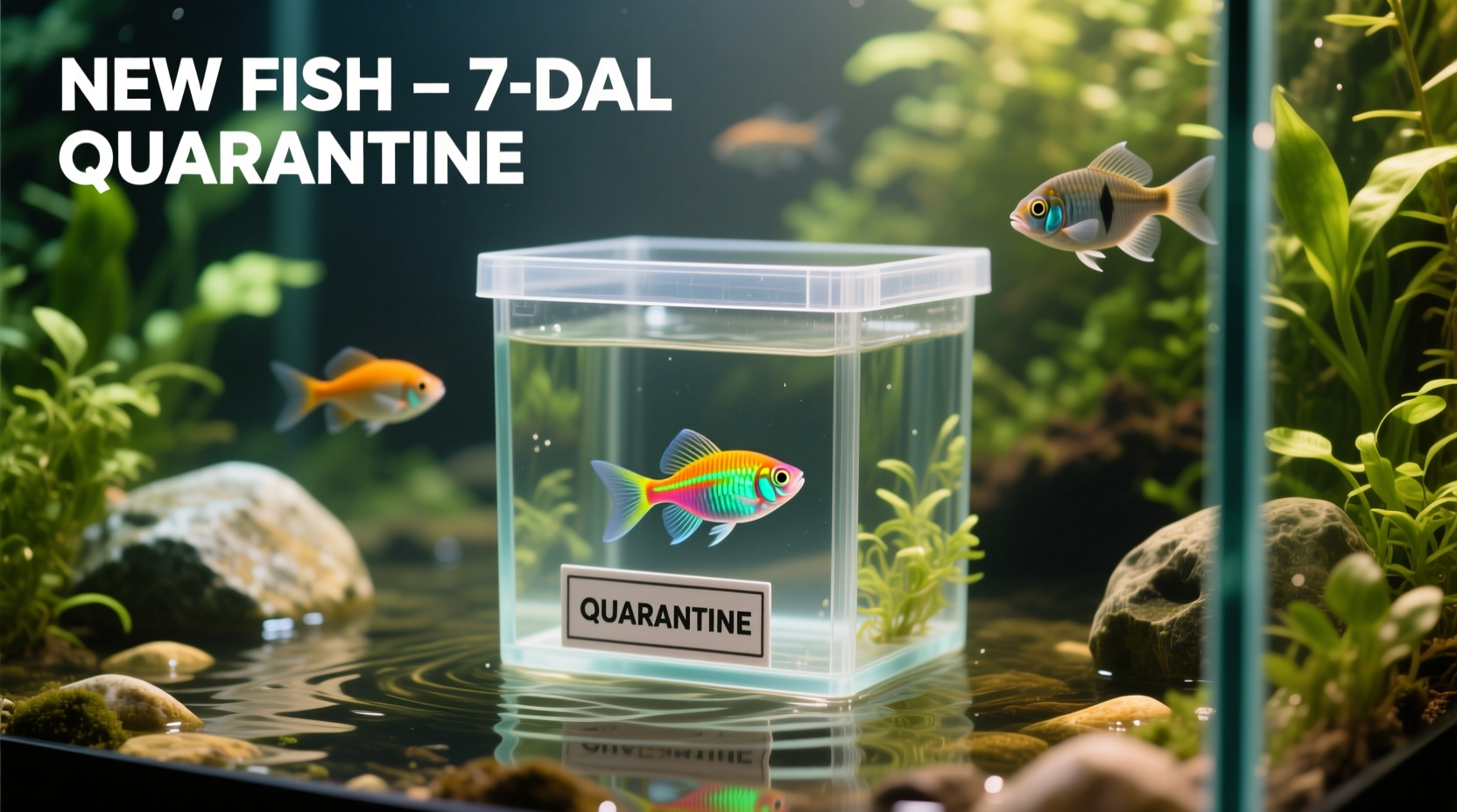 how to introduce new fish to a tank without stressing existing ones