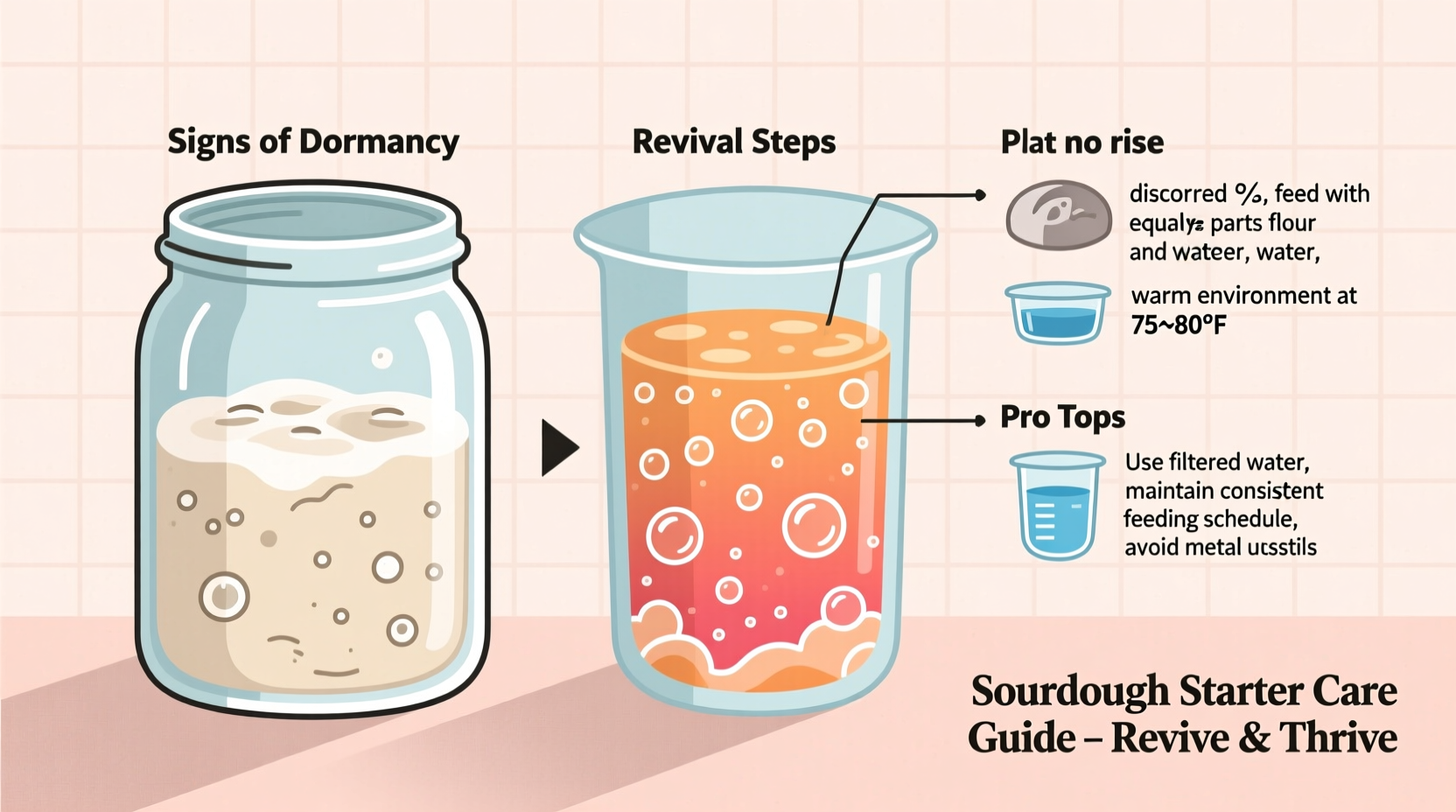 why did my sourdough starter stop bubbling reviving tips and tricks
