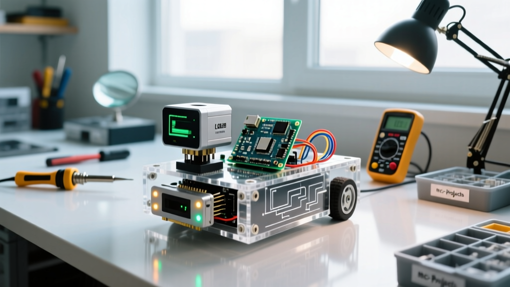 Advanced Arduino Robotics Projects: LiDAR & ToF Sensor Fusion