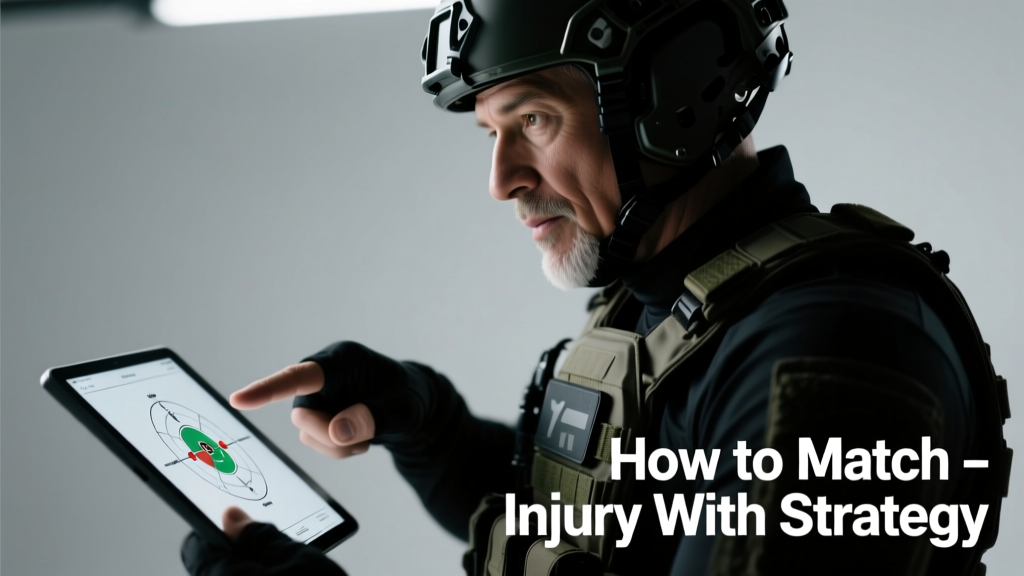 Match Injury With Strategy: Football Tactics