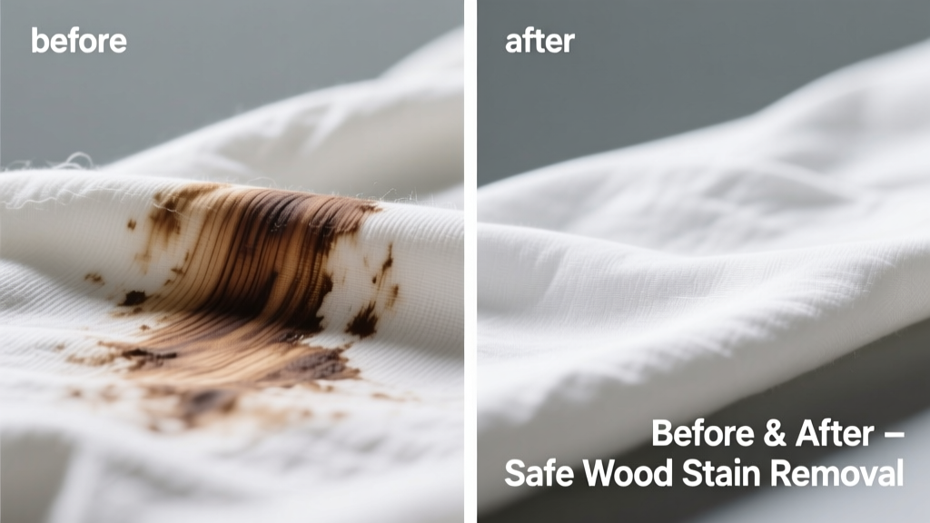 How to Remove Wood Stain from Cotton Fabric Safely
