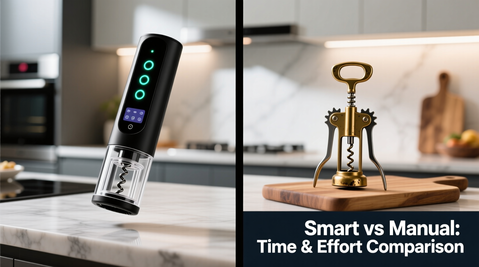 smart wine openers vs manual which saves more time and effort