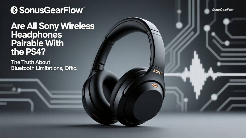 Are All Sony Wireless Headphones Pairable With The Ps4 (2026)